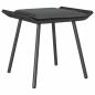 Preview: 4-teiliges Garten-Sofa Set mit Kissen Schwarz Poly Rattan