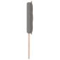 Preview: LED Kopfteil Linien Design Taupe 90 cm Stoff