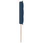 Preview: LED Kopfteil Linien Design Blau 72 cm Stoff