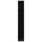 Preview: Kleiderschrank Schwarze Eiche - 30x50x200 cm, Aus Holzwerkstoff