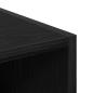 Preview: Kleiderschrank Schwarze Eiche - 30x50x200 cm, Aus Holzwerkstoff