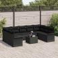 Preview: 10-teiliges Garten-Sofaset mit Kissen Beige Poly-Rattan