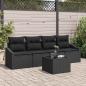 Preview: ARDEBO.de - Sofa Set 5 stk. Schwarz 55 x 55 x 37 cm