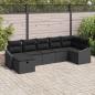 Preview: ARDEBO.de - Sofa Set 7 Stk. Poly-Rattan