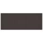 Preview: 11-teiliges Garten-Essgruppe mit Kissen Braun Poly-Rattan