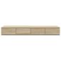 Preview: Bett Schubladen Sonoma Eiche 120x36.5x16.5 cm Holzwerkstoff