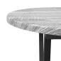 Preview: Grauer Sonoma Couchtisch - 80x40x40.5 cm, Aus Holzwerkstoff und Metall
