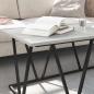 Preview: Grau Sonoma Couchtisch 100x50x40 cm Aus Holzwerkstoff und Metall