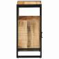 Preview: Badezimmer Schrank 40x35x75 cm Massivholz Raues Mangoholz
