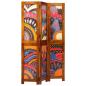 Preview: ARDEBO.de - Raumteiler 3 Paneele Honigbraun 35x1,5x160 cm Massivholz Akazie