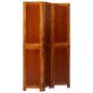 Preview: Raumteiler 3 Paneele Honigbraun 35x1,5x160 cm Massivholz Akazie