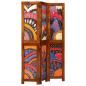 Preview: Raumteiler 3 Paneele Honigbraun 35x1,5x160 cm Massivholz Akazie