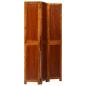 Preview: Raumteiler 3 Paneele Honigbraun 35x1.5x160 cm Massivholz Akazie