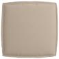 Preview: Palettenkissen für Sitz Taupe 60x60x12 cm Oxford Stoff
