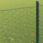 Preview: Sechseckgeflechtzaun 0,4 x 10 m PVC Grün