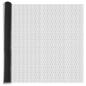 Preview: Sechseckzaun Grau 1.6x25 m Stahl