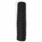 Preview: Sechseckzaun Grau 0.4x50 m Stahl