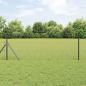 Preview: ARDEBO.de - Sechseckzaun Grau 1.5x100 m Stahl