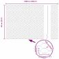 Preview: Sechseckzaun 0.6x25 m Verzinkter Stahl