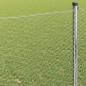 Preview: Schweißgitterzaun 0,8 x 25 m Verzinkter Stahl Silber