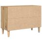 Preview: TV-Schrank Artisan Eiche 69.5x30x50 cm Holzwerkstoff