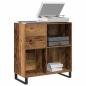 Preview: Plattenschrank Altes Holz 84.5x38x90 cm Holzwerkstoff