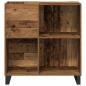 Preview: Plattenschrank Altes Holz 84.5x38x90 cm Holzwerkstoff