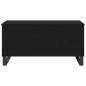 Preview: Couchtisch Schwarz Eiche 90x44,5x45 cm Holzwerkstoff