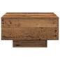 Preview: Couchtisch, Alter Holz, 55x55x31 cm, Hergestelltes Holz