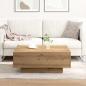 Preview: Couchtisch Artisan Eiche 80x80x31 cm Holzwerkstoff