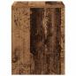 Preview: Nachttisch Alte Holzoptik 45x34x44,5 cm Holzwerkstoff