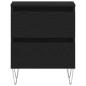Preview: Nachtkabinette 2 Stk. schwarze Eiche 40x35x50 cm Holzwerkstoff