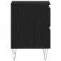 Preview: Nachtkabinette 2 Stk. schwarze Eiche 40x35x50 cm Holzwerkstoff