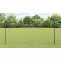 Preview: Euro Zaun mit 10 U-Posten Grau 1,2x10 m Stahl