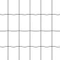 Preview: Euro-Zaun mit 11 U-Posten Grau 0,6x25 m Stahl