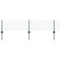 Preview: Drahtzaun mit 22 U-Posts Grün 0.4x25 m Stahl