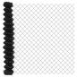 Preview: Drahtzaun mit 20 U-Posts grau 1,6x10 m Stahl