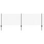 Preview: Kettengliedzaun mit 22 U Pfosten Grau 0.8x25 m Stahl