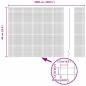 Preview: Geschweißter Drahtzaun mit 22 U-Posts Grau 0.6x50 m Stahl