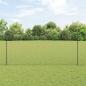 Preview: ARDEBO.de - Schweißdrahtzaun mit 44 U-Pfosten Grau 1.4x50 m Stahl