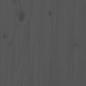 Preview: Gartenbank Grau 109x48x91,5 cm Massivholz Kiefer