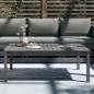 Preview: ARDEBO.de - Gartentisch Grau 121x82,5x45 cm Massivholz Kiefer