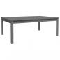 Preview: Gartentisch Grau 121x82,5x45 cm Massivholz Kiefer