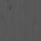 Preview: Gartentisch Grau 121x82,5x45 cm Massivholz Kiefer