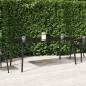 Preview: ARDEBO.de - Gartentisch Anthrazit 165x80x71 cm Stahl