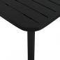 Preview: Gartentisch Anthrazit 110x80x71 cm Stahl