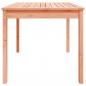 Preview: Gartentisch 82,5x82,5x76 cm Massivholz Douglasie