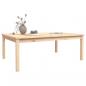 Preview: Gartentisch 121x82,5x45 cm Massivholz Kiefer