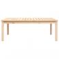 Preview: Gartentisch 121x82,5x45 cm Massivholz Kiefer
