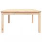 Preview: Gartentisch 121x82,5x45 cm Massivholz Kiefer